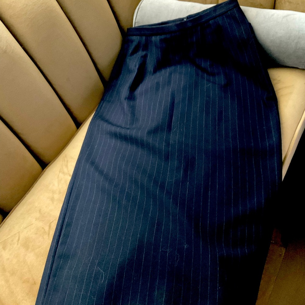 Talbots wool maxi skirt